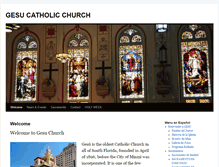 Tablet Screenshot of gesuchurch.org